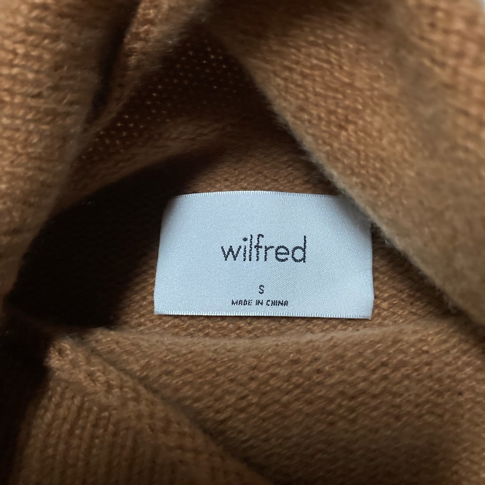 Luxe Cashmere Wilfred Mockneck sweater - Picture 5 of 7